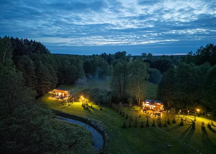 بيت للعطل Tiny Silent House River *